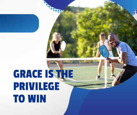 White And Blue Modern Pickleball Competition Facebook Post 3